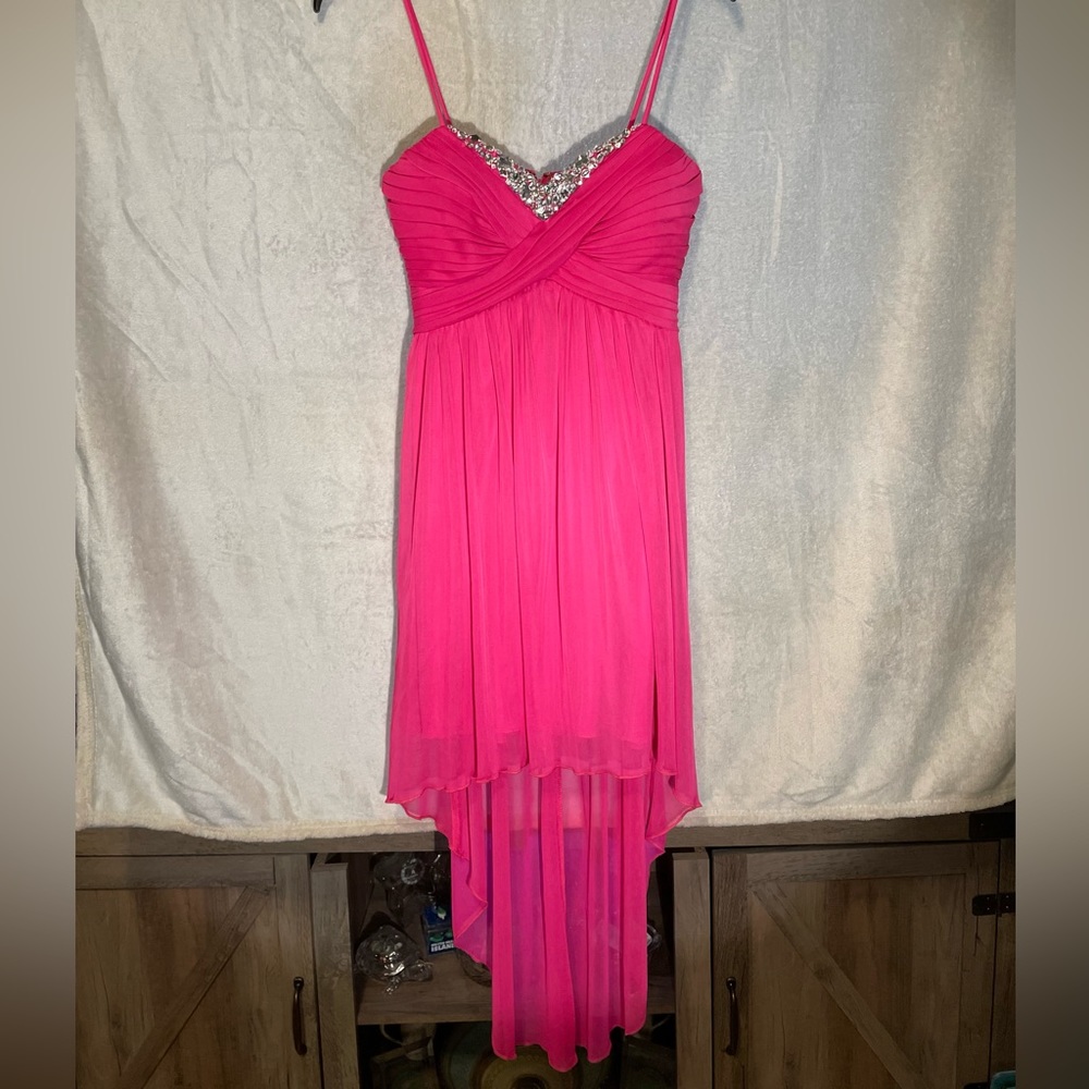Pretty Pink Dress with Gems